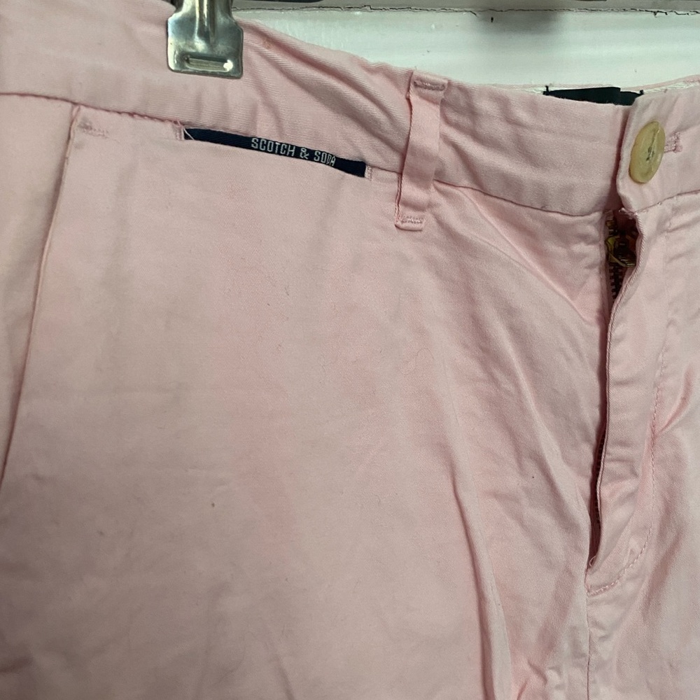 Scotch and Soda men's pink shorts size 29, gently used
